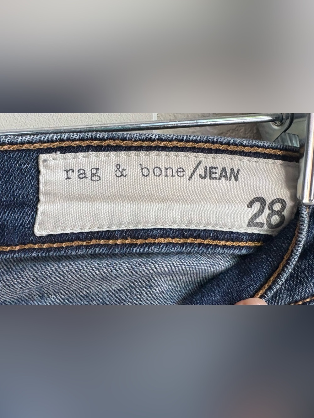 Rag & Bone - Women's Skinny Jeans - Size 28 - Blue - Picture 5 of 6